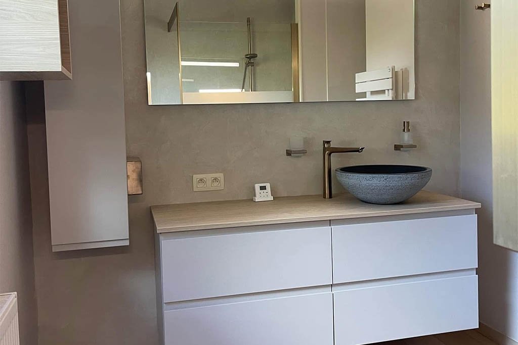 Salle de bains sur mesure réalisée par Boiselec